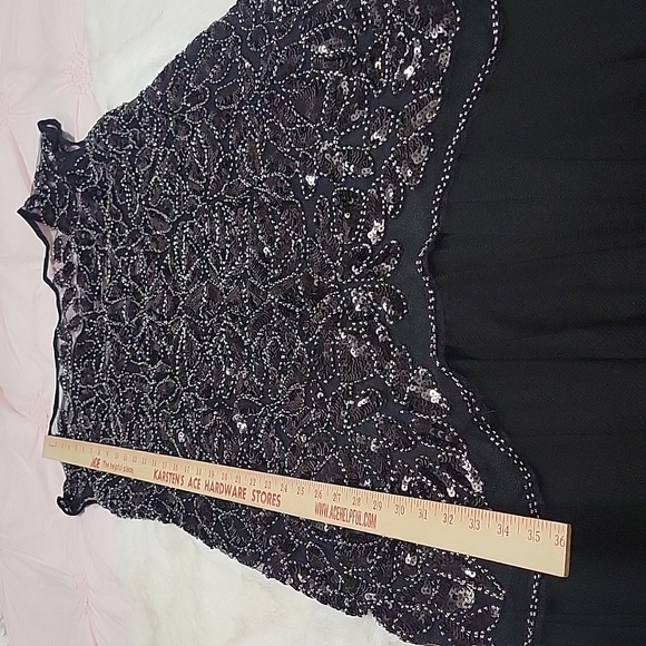 Beautiful Gatsby Style Sequin Formal Dress Womens Size - Picture 17 of 17